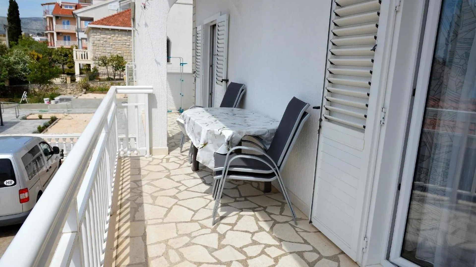 Grosse Wohnung Mit Meerblick, Wenige Schritte Vom Strand Entfernt Trogir 0*,